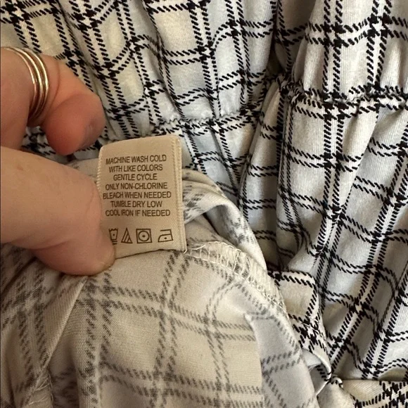 Ultra Flirt Plaid Babydoll Emma Dress Size Medium Jnr - Picture 6 of 8